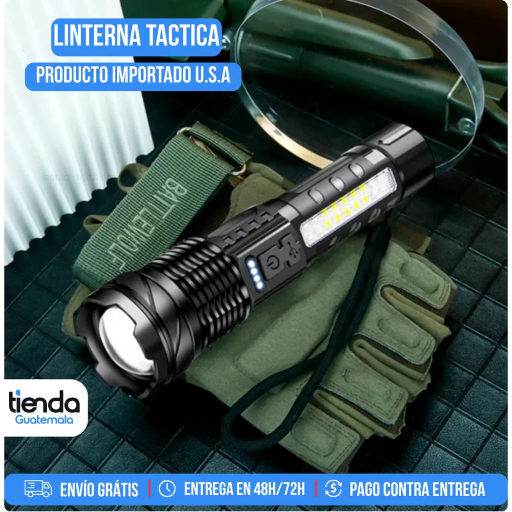 COMPRA 1 LLÉVATE 2 - Linterna Laser TTitanium PRO - PRODUCTO IMPORTADO U.S.A